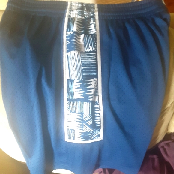 NWT Georgetown Hoyas Mitchell and Ness 95-96 Basketball Shorts Size Large NAVY - Picture 6 of 15